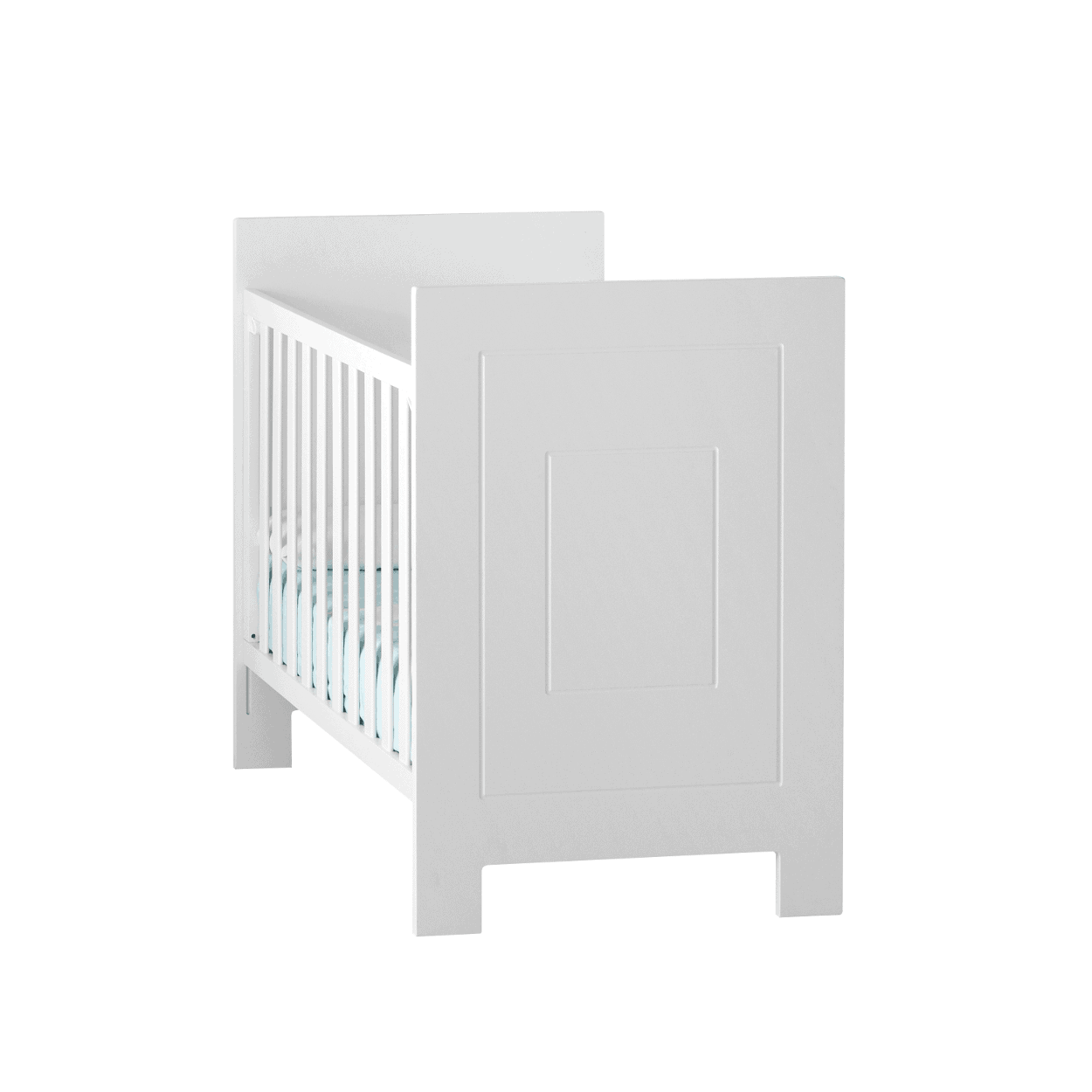 cuna de bebe karibu mandarina blanca