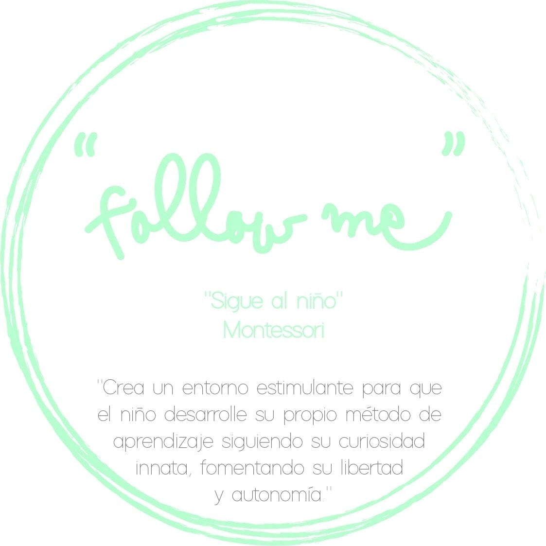 Montessori bebé kit follow me