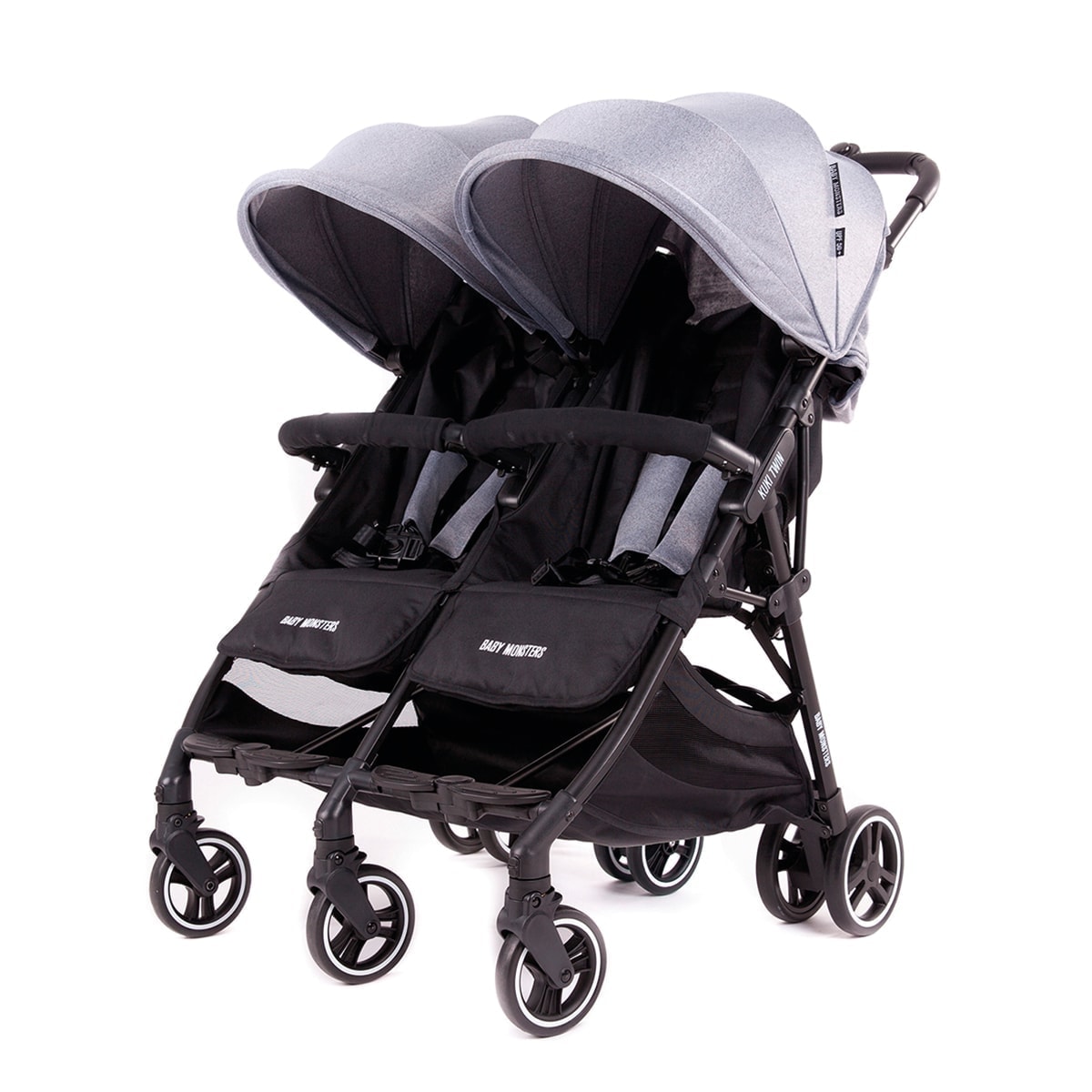 Baby monsters kuki twin lateral color gris