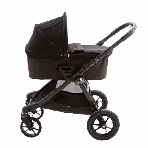 capazo deluxe baby jogger sobre silla paseo