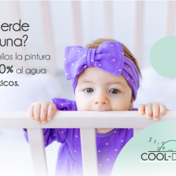 Pintura al agua sin tóxicos en cunas colecho Cool Dreams