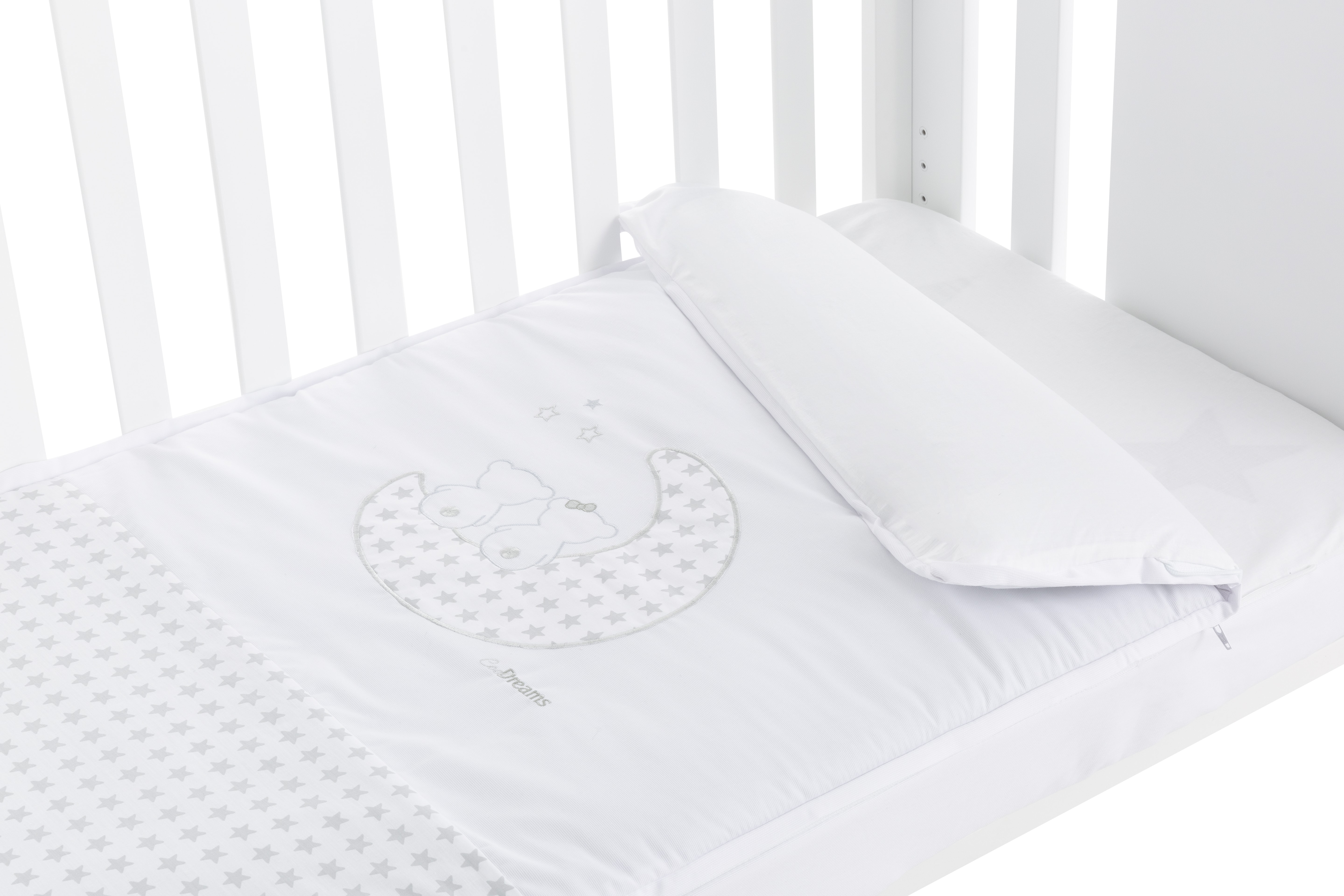 Cuna bebe Woody 120x60 3 alturas de somier