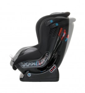 Silla coche bebe safety baby posicion reclinado direccion marcha