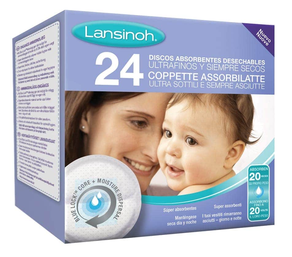 Discos absorventes lactancia lansinoh 24 unidades