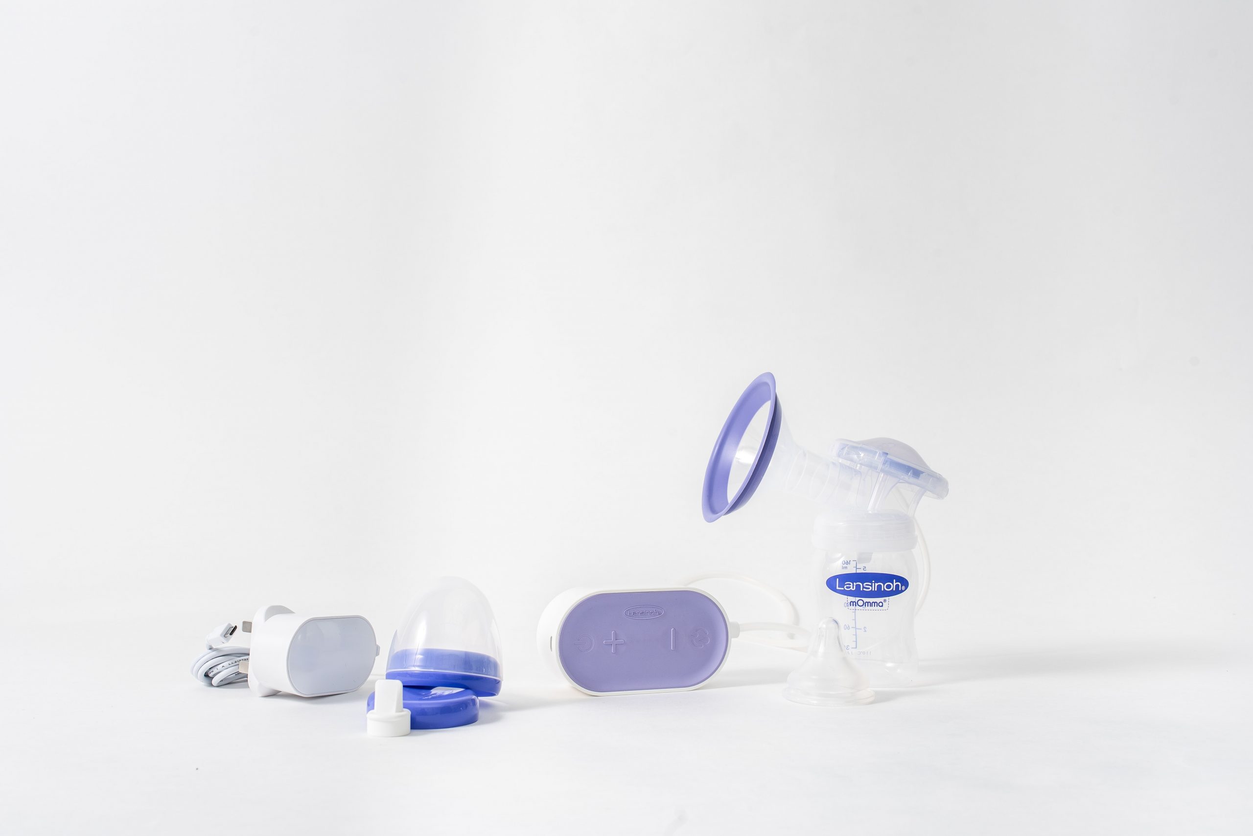 extractor-leche-lansinoh-completo Extractor leche materna electrico