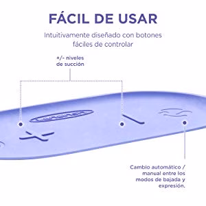 extractor leche lansinoh facil de usar