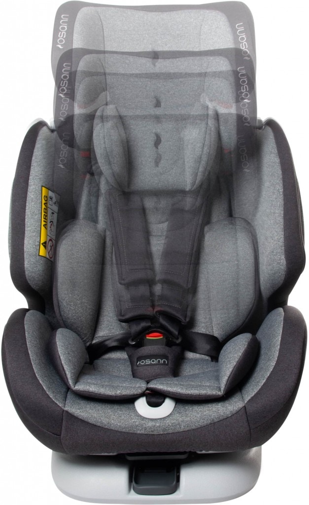 MIGO Silla de coche grupo 0+/1/2/3 Isofix rotación 360º Vuelta a