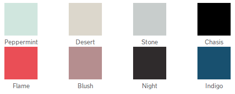 Colores disponibles para la silla VentT Niu