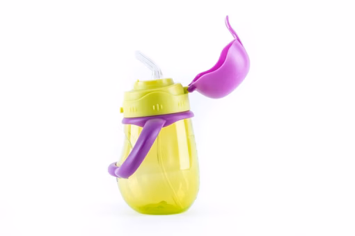 Vaso aprendizaje bebe drinky lateral abierto