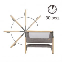 Plegado rápido de minicuna colecho Cozee Tutti Bambini en tienda Cool Dreams