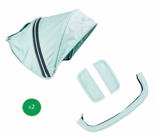 Capota gemelar vent twin color peppermint