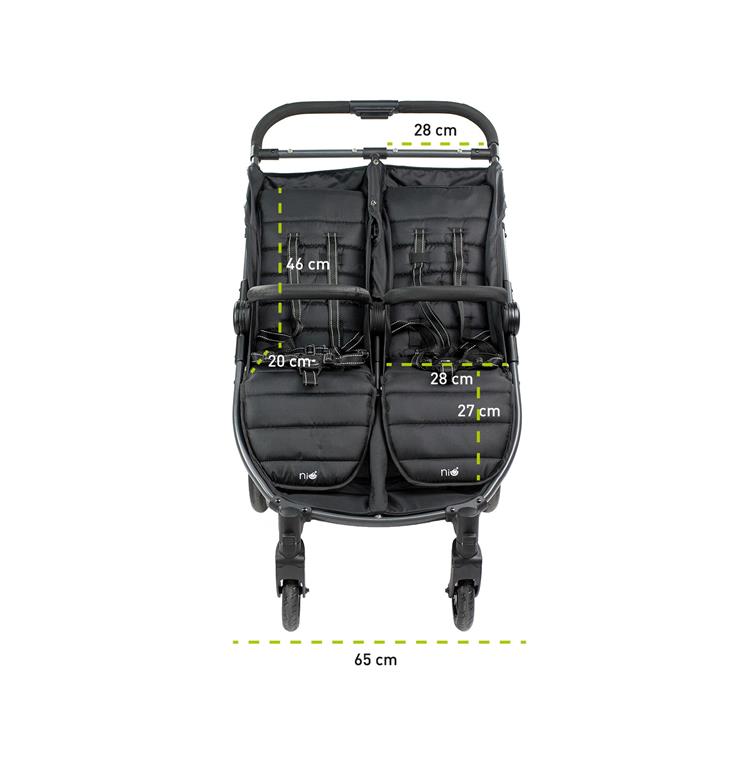 Dimensiones asiento Vent Twin