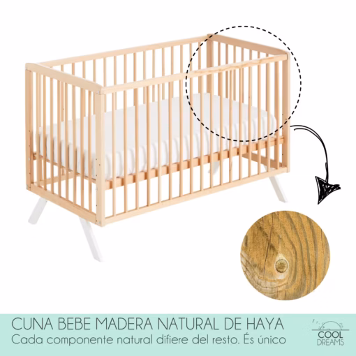Cuna colecho Koala 3x1 convertible en cama - Imagen 4