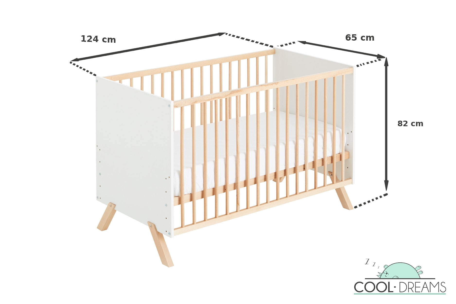 Cuna colecho Umami convertible en cama CoolDreams