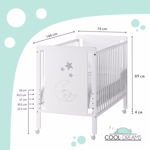 Maxicuna colecho Indi Max convertible en cama + kit colecho incluido - Imagen 4