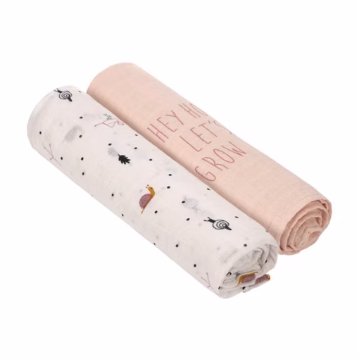 muselina bambu lets pink