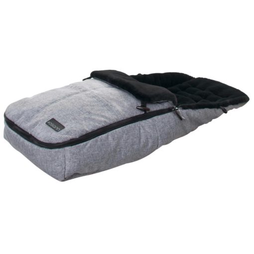 saco invierno grey melange osann