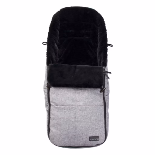 saco invierno gris osann