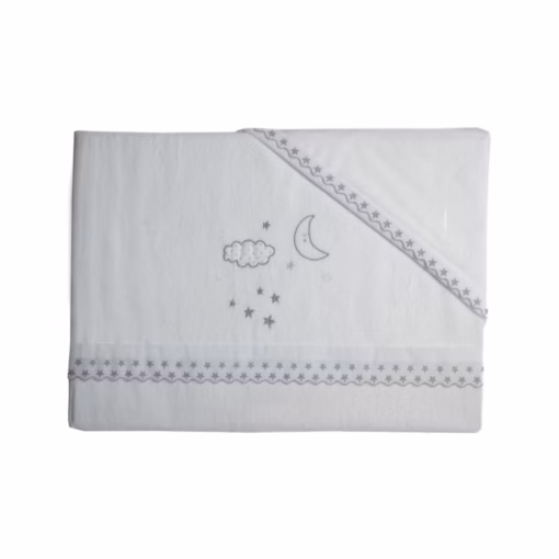 Textil franela bebe raining stars