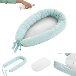 cojin nido impermeable my koala mint
