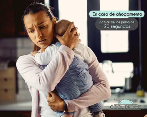 Madre asustada necesita reanimación bebé atragantado