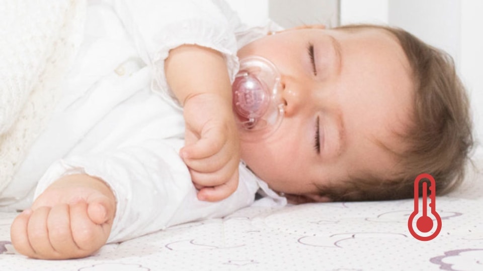 Colchón Babykeeper para detectar fiebre en el bebé