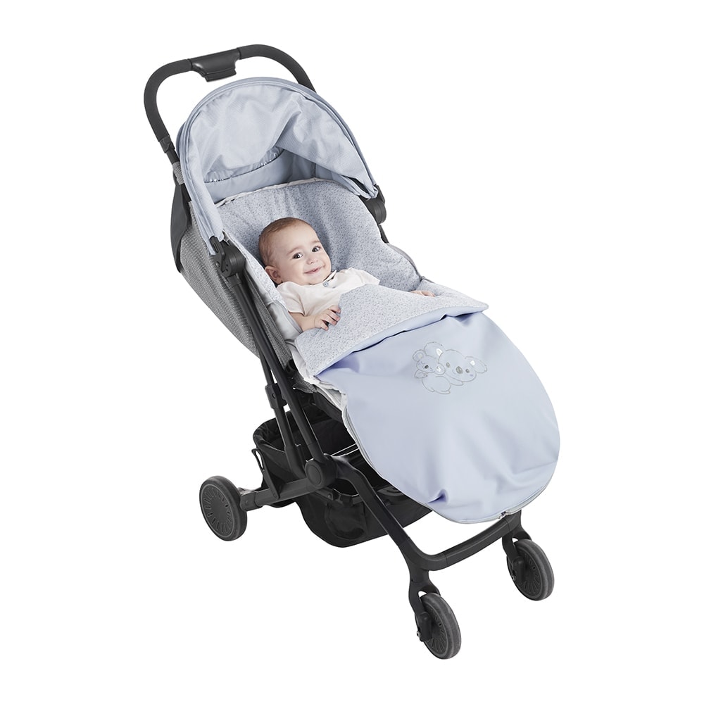 saco silla paseo flower koala blue