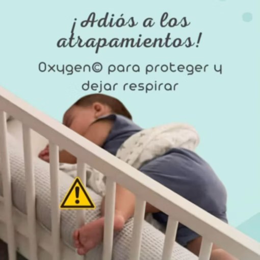malla transpirable oxygen contra atrapamientos bebe