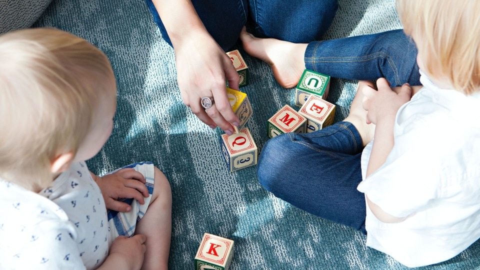 Puzzle como actividad para bebés
