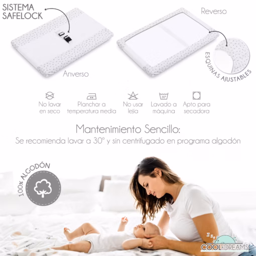 funda-cambiador-safelock-caracteristicas funda cambiador safelock caracteristicas