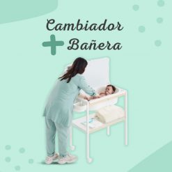 cambiador bebe bañera explicacion