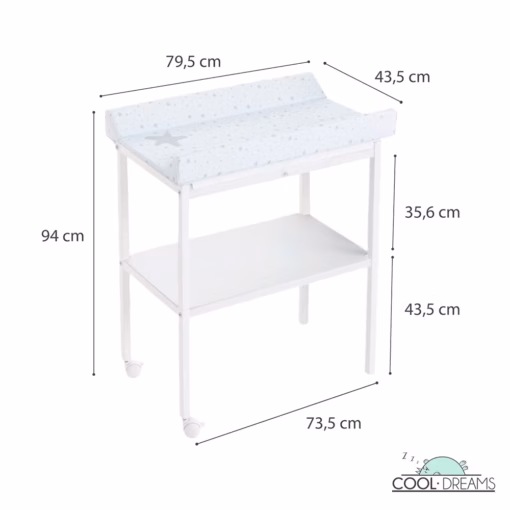medidas mueble cambiador bebe