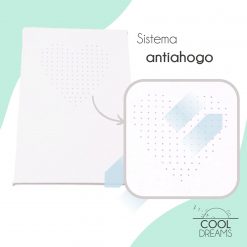 antiahogo colchón minicuna imperemable Cool Dreams