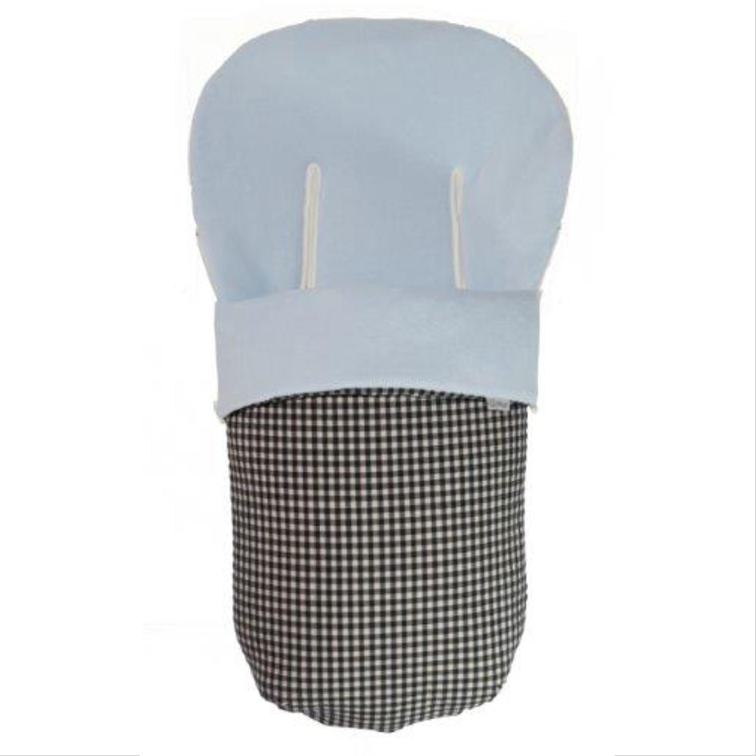 Saco invierno para silla paseo Black Vichy-Bleu de Cool Dreams