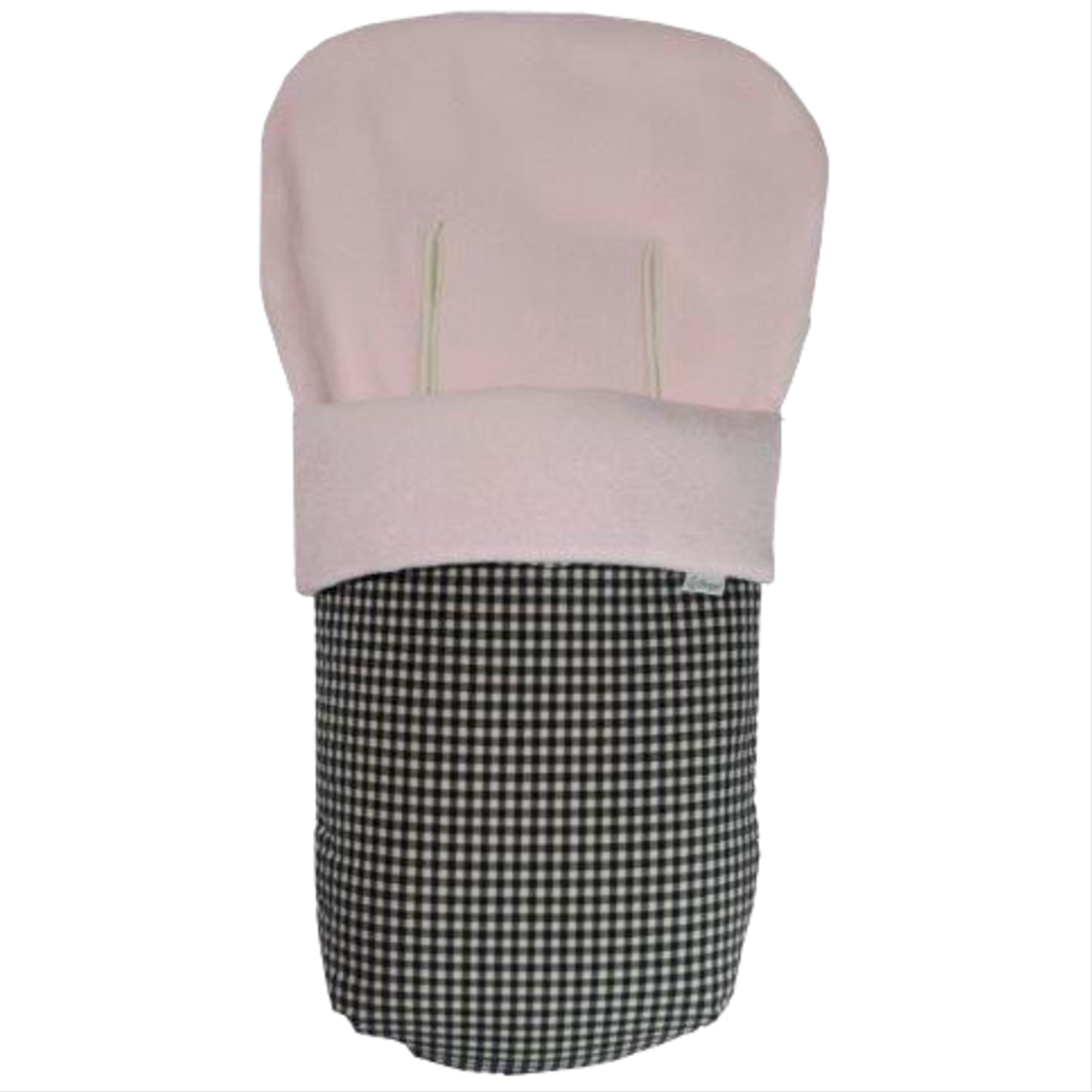 Saco invierno para silla paseo Black Vichy-Rosé de Cool Dreams