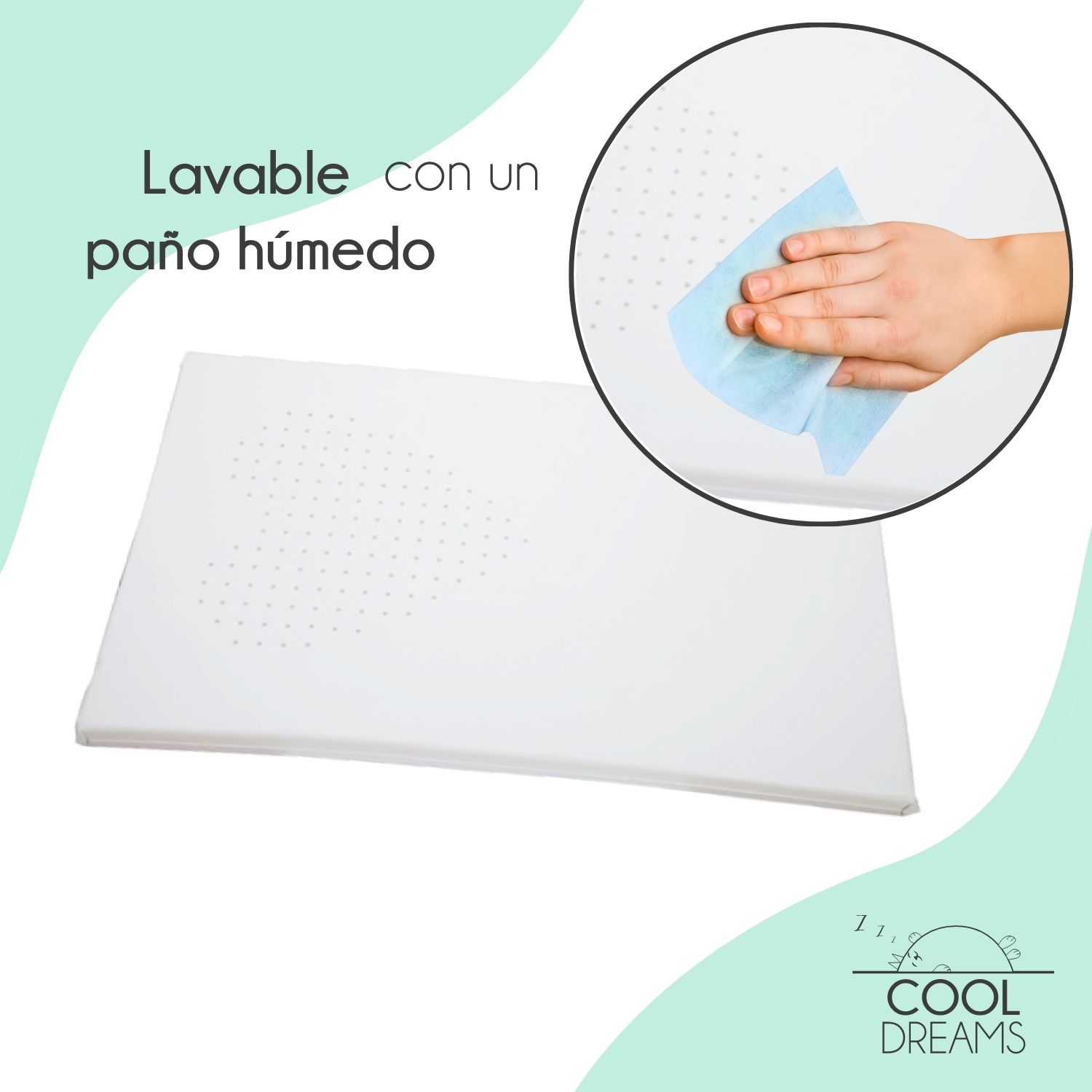 limpieza-colchon-minicuna-transpirable-atiahogo-CoolDreams-2 Limpieza colchón minicuna impermeable y antiahogo Cool Dreams