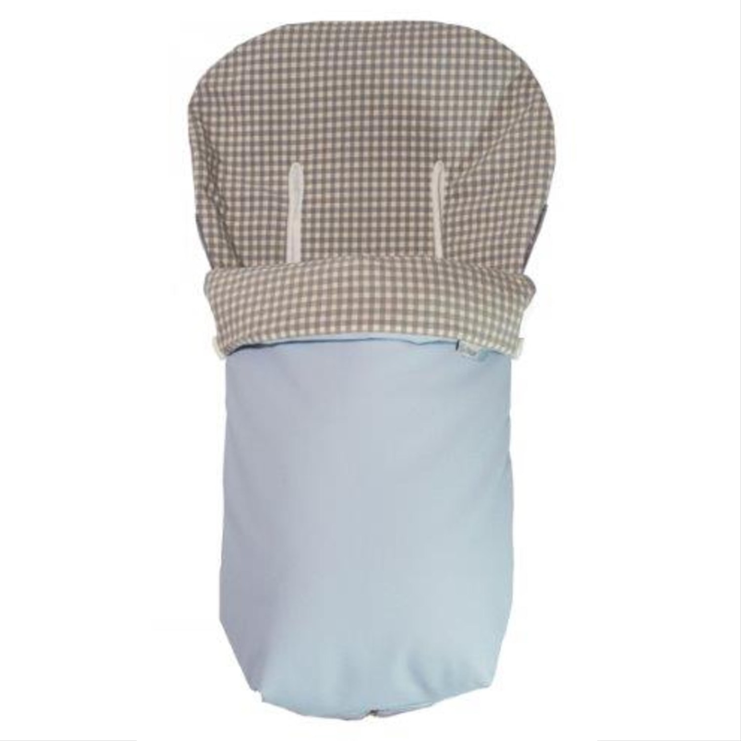 Saco invierno para silla paseo polipiel Bleu-Etna Vichy de Cool Dreams