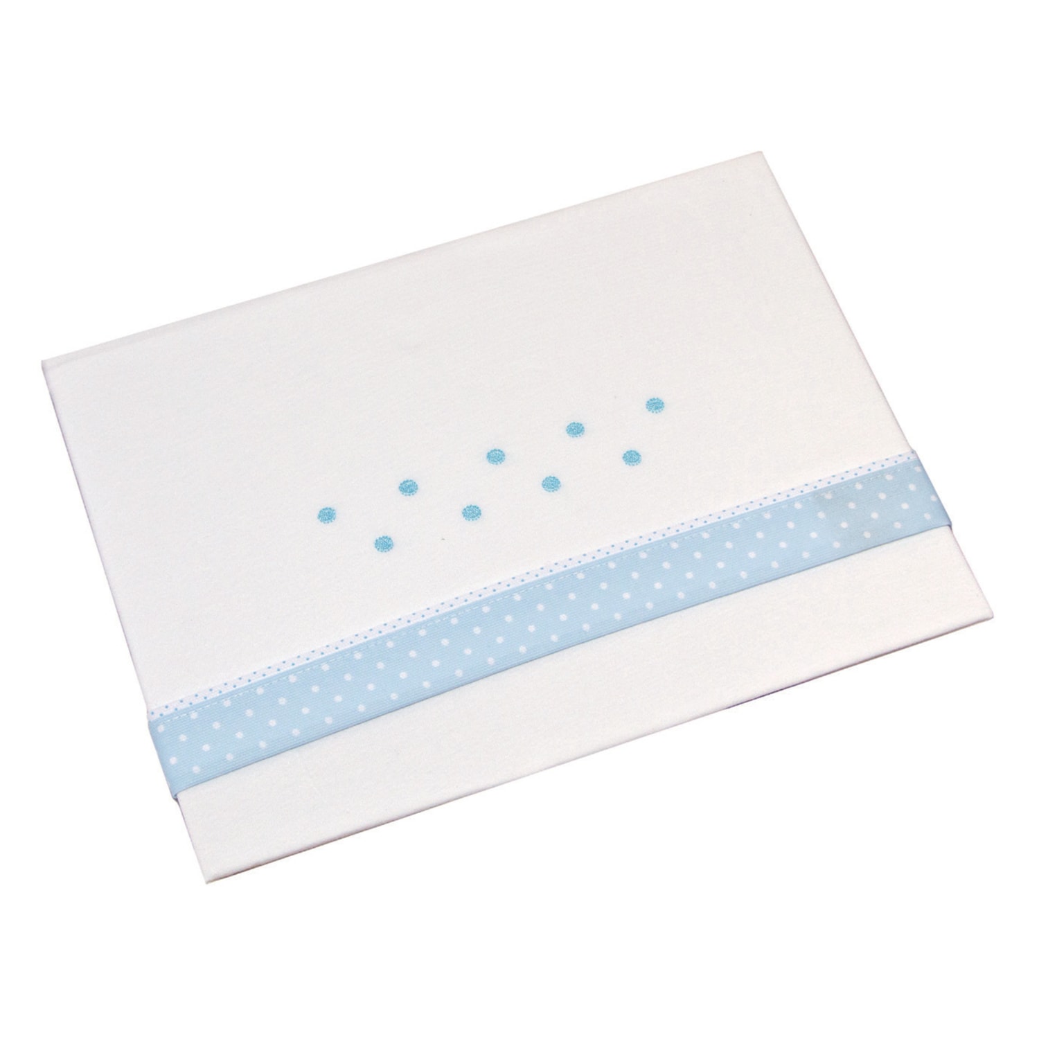 sabana cuna dots bleue