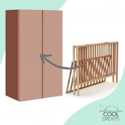 Almacenamiento cuna plegable Sakura de Cool Dreams