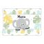 Cambiador cuna bebe personalizado baby elephant