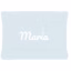 Cambiador cuna bebe personalizado milky way azul