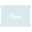 Cambiador cuna bebe personalizado milky way azul