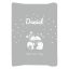 Cambiador cuna bebe personalizado snow gris