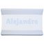 Cambiador cuna bebe personalizado waves blue