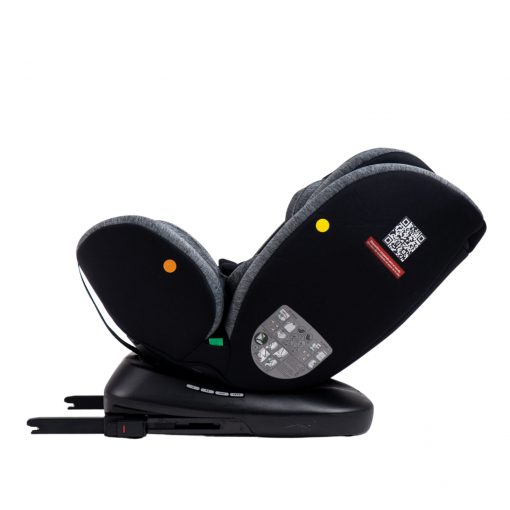 silla-coche-pro-papi-reclinada-lateral-ISOFIX-CoolDreams Silla coche grupos 0 y 1 Rescue Baby Pro-Papi a contramarcha