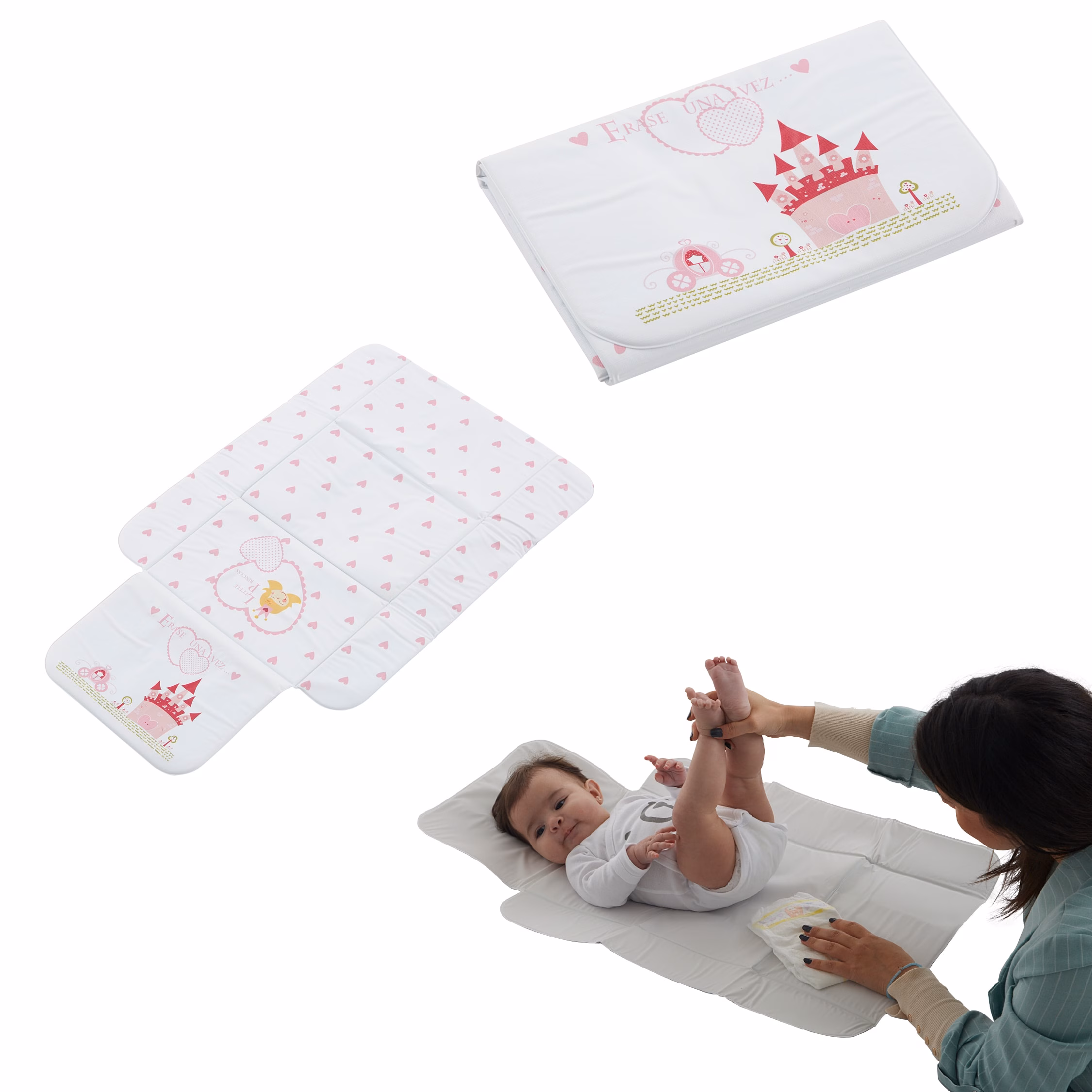 Cambiador bebé impermeable portátil
