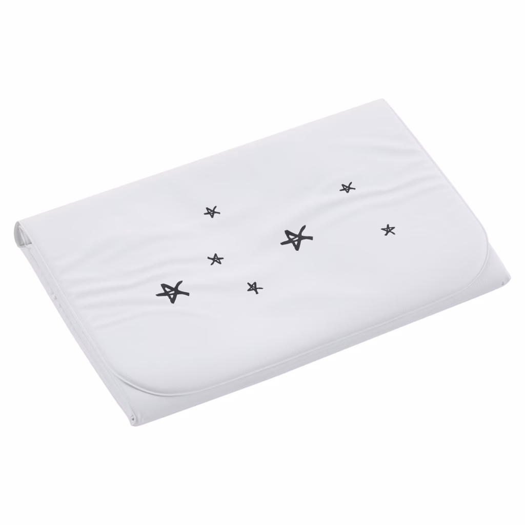 cambiador plegable star scribble white
