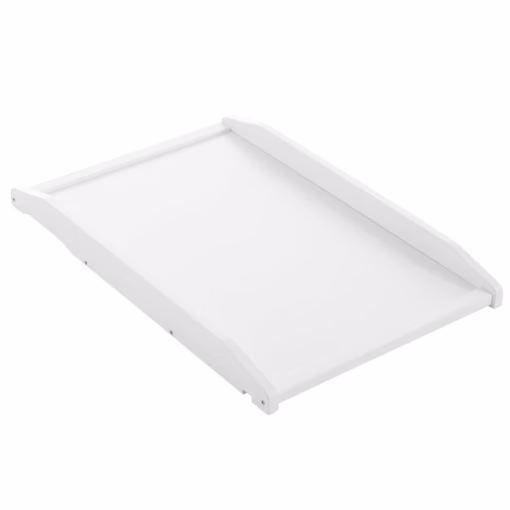 Cambiador bebe Maya de madera Cuna y Maxicuna + Cambiador plano plastificado + Funda Rizo impermeable 100% lavable. Gofre Green Granite - Imagen 3