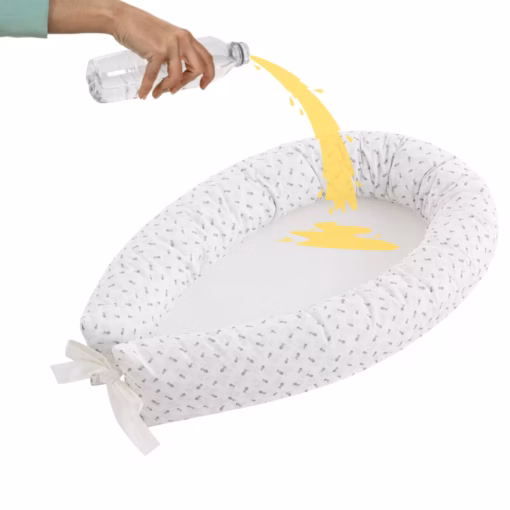 Cojin nido bebe grey atlantis