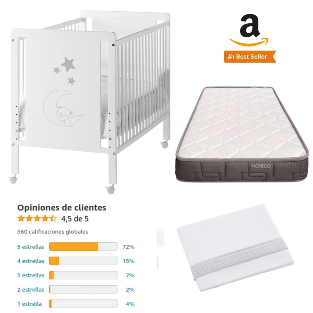 cuna bebe indi amazon